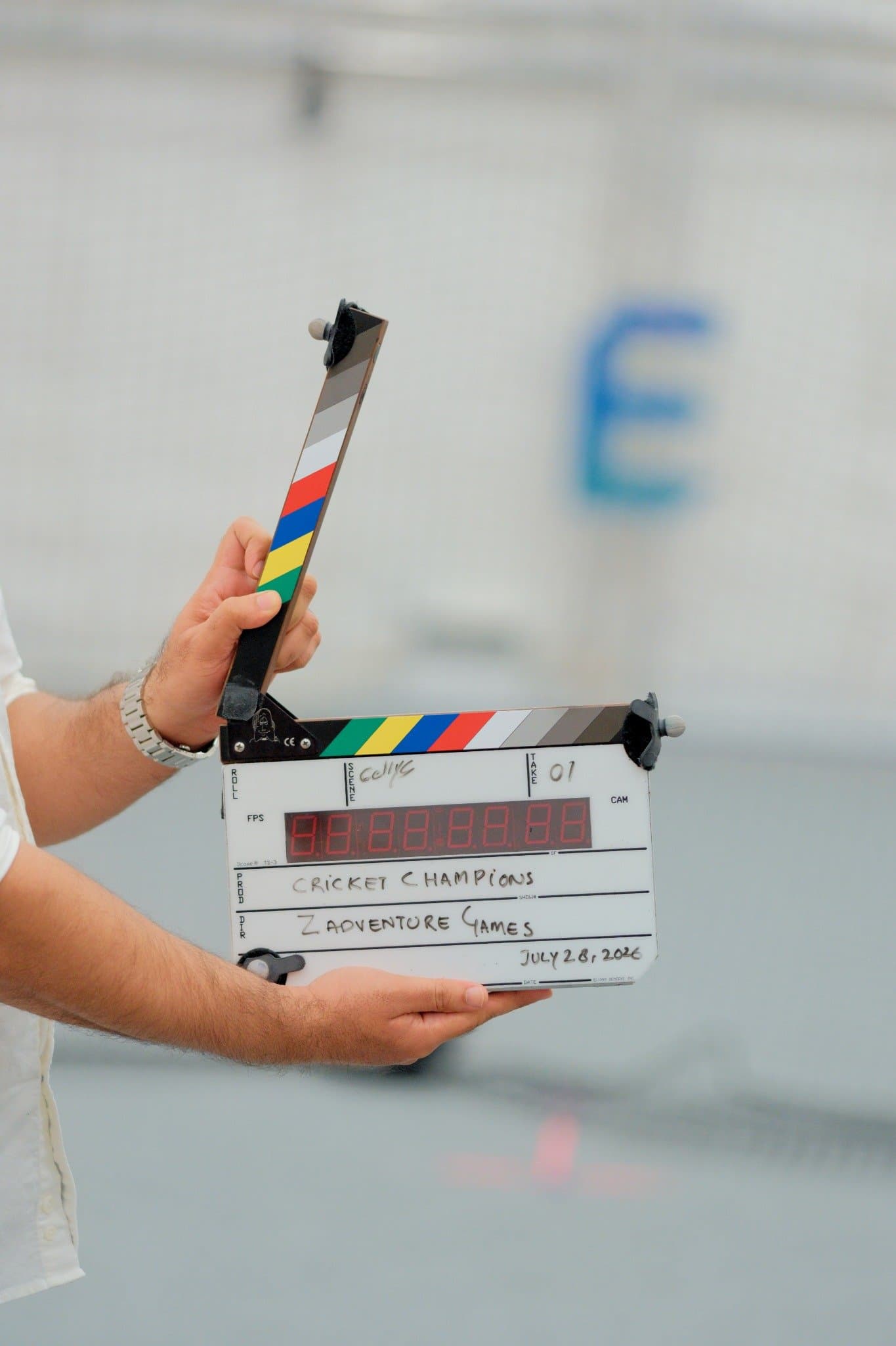 Cricket Champions motion capture production slate from July 28, 2026