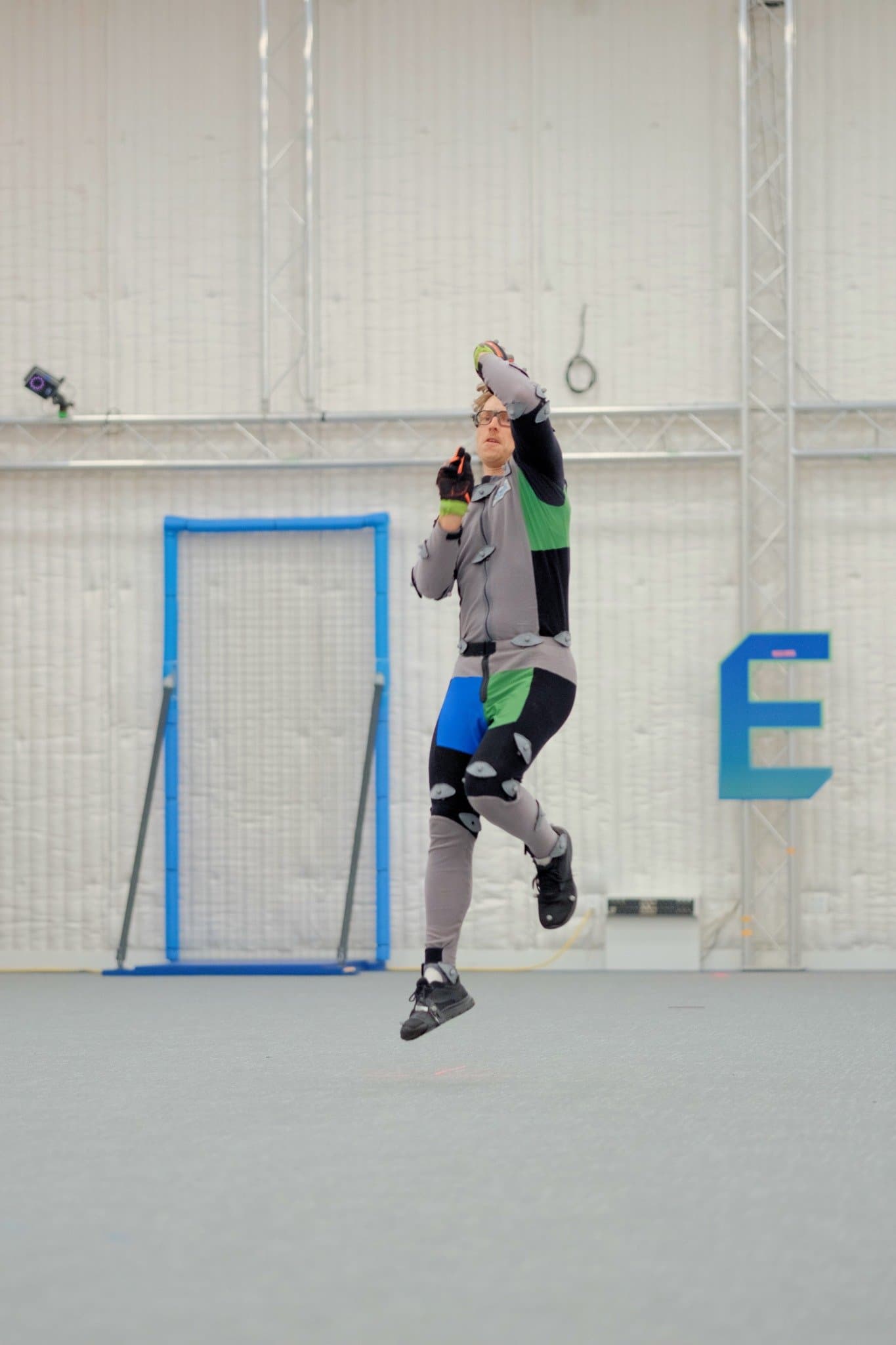 Cricket movement being captured at Beyond Capture Studios