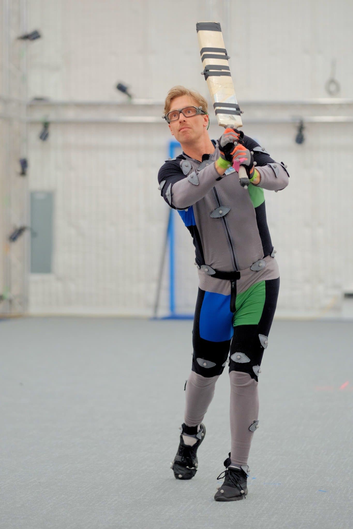 Motion capture performance for Cricket Champions